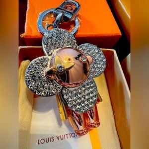 LV metal Bag charm or Key chain